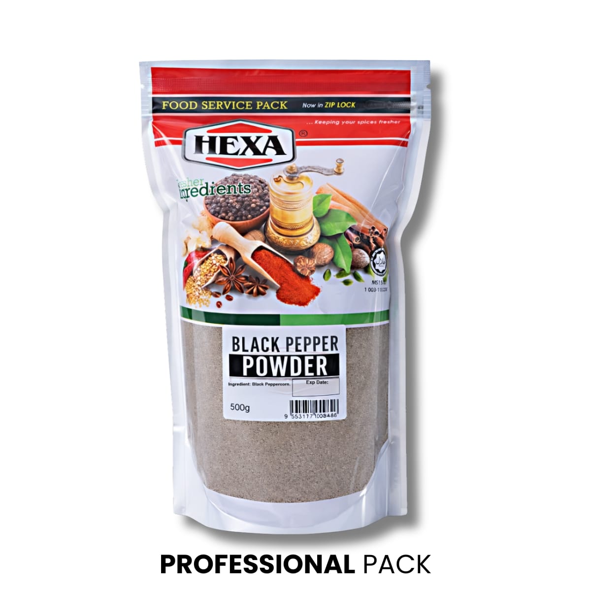 HEXA Sarawak black pepper powder — bulk and wholesale supplier in Malaysia