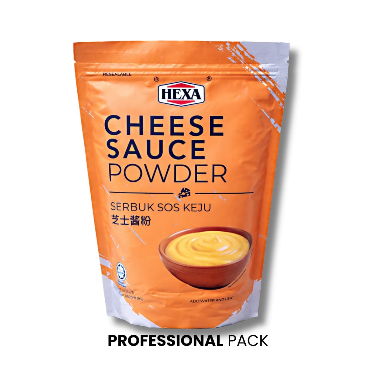 HEXA Original Cheese Sauce Premix — bulk and wholesale supplier in Malaysia