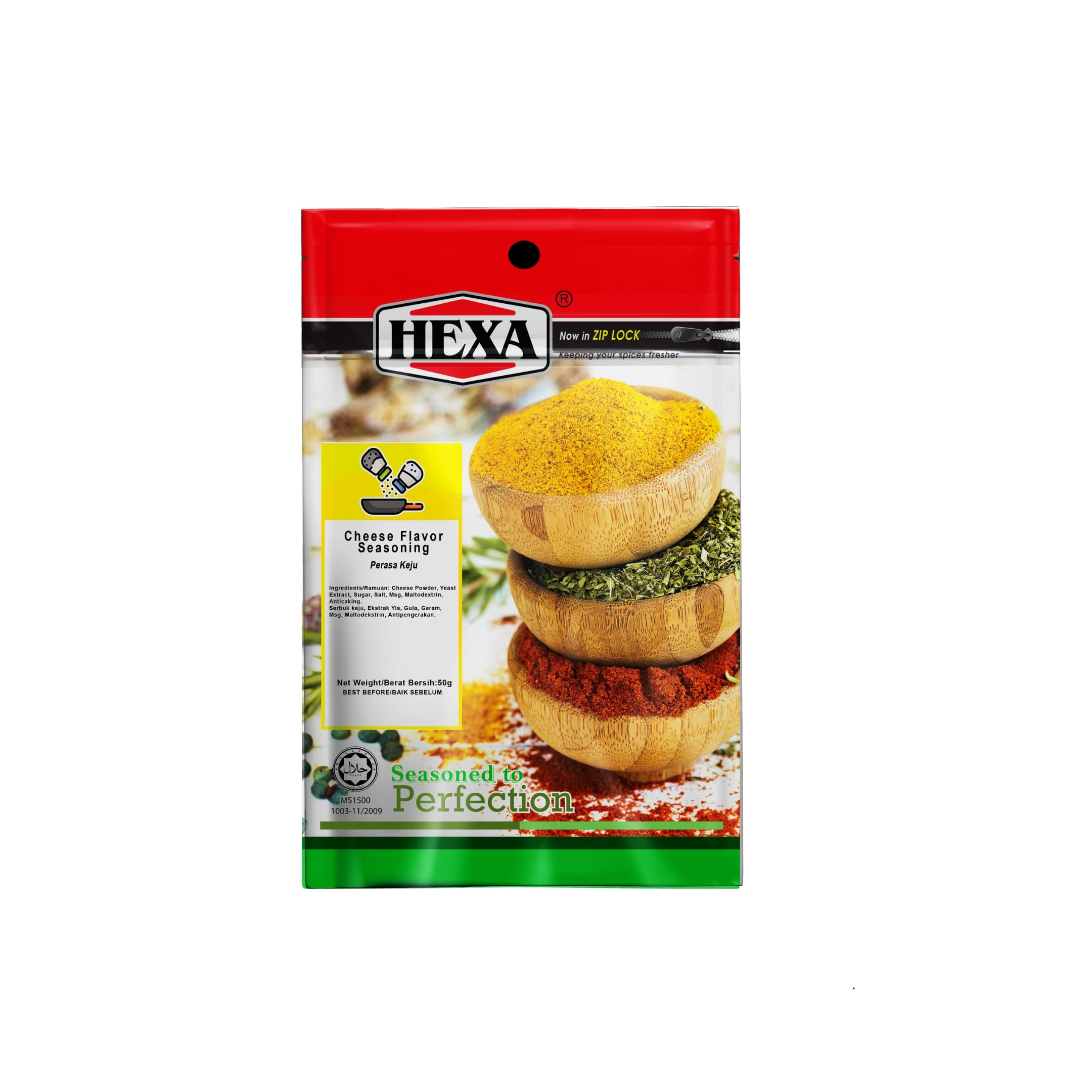 HEXA Cheese Flavour Seasoning — bulk and wholesale supplier in Malaysia