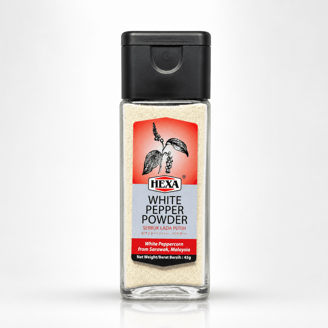 HEXA Sarawak white pepper powder — bulk and wholesale supplier in Malaysia