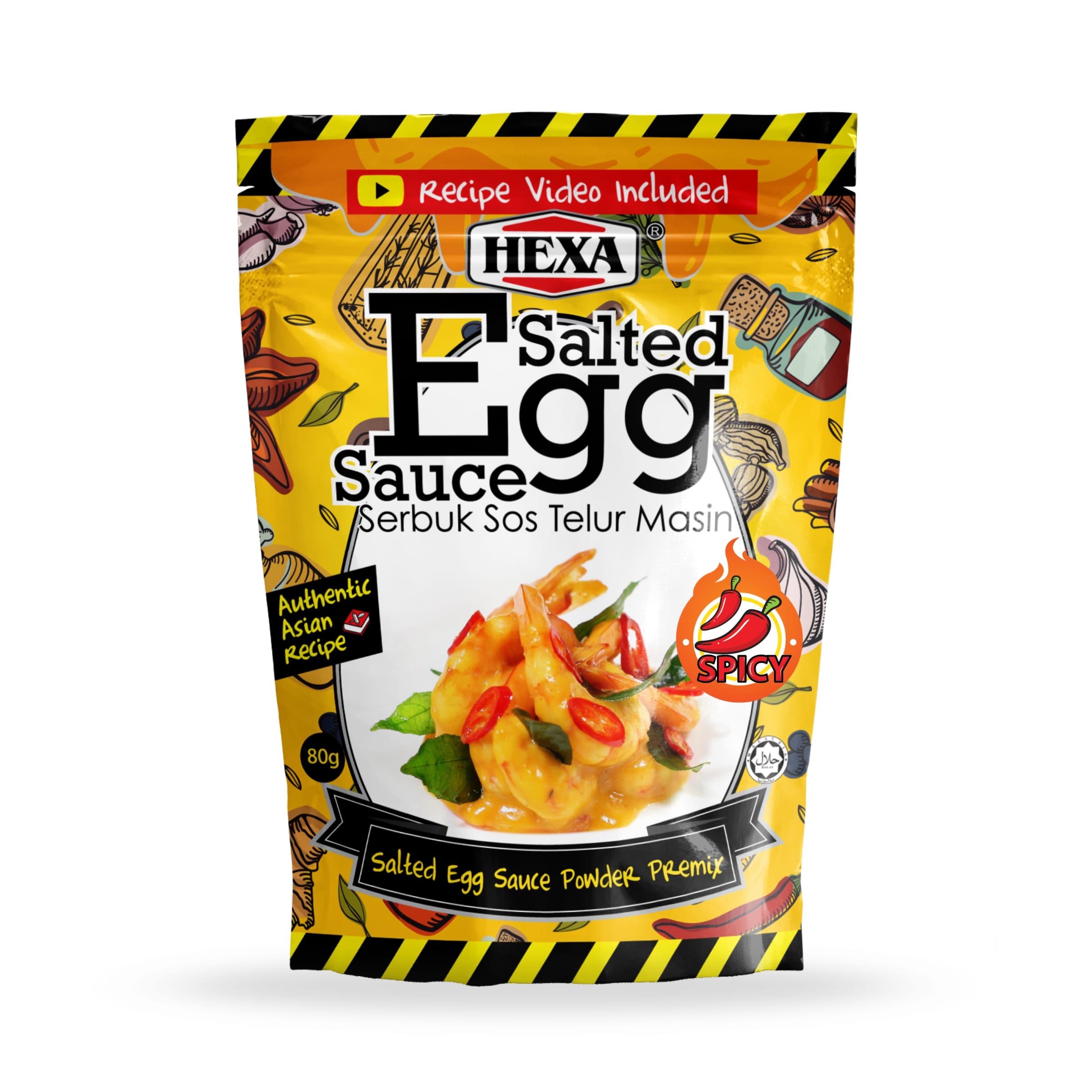 HEXA Salted Egg Sauce Premix — bulk and wholesale supplier in Malaysia