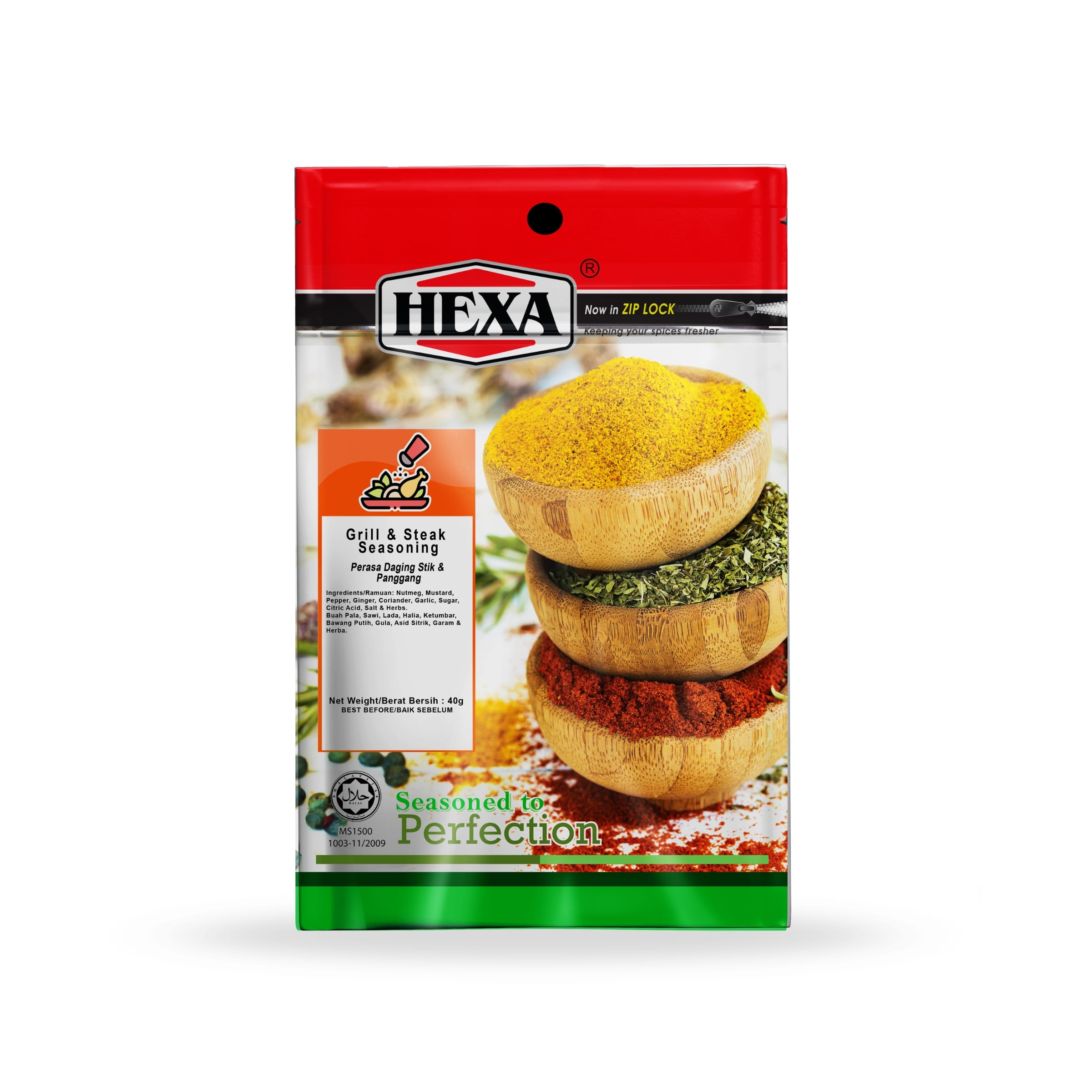 HEXA Grill & Steak Seasoning — bulk and wholesale supplier in Malaysia
