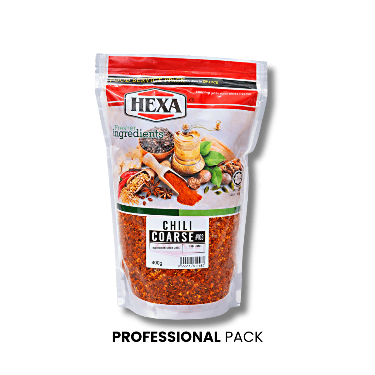 HEXA coarse chili — bulk and wholesale supplier in Malaysia