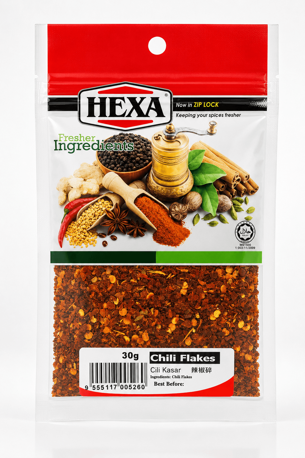 HEXA chili flakes — bulk and wholesale supplier in Malaysia