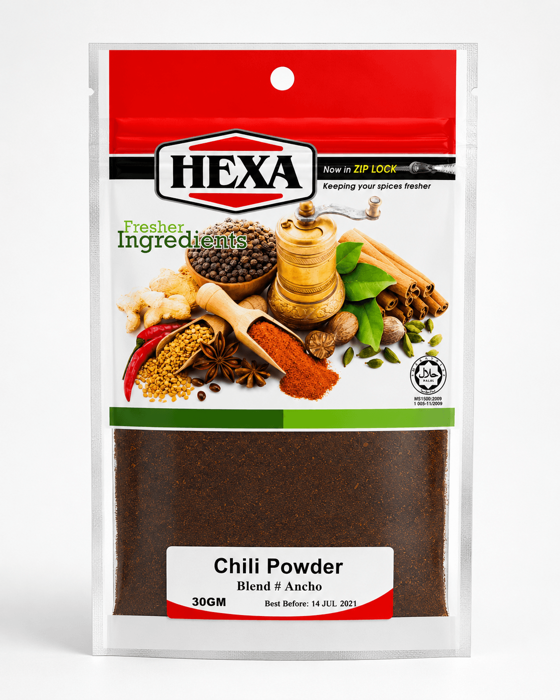 HEXA ancho chili powder — bulk and wholesale supplier in Malaysia