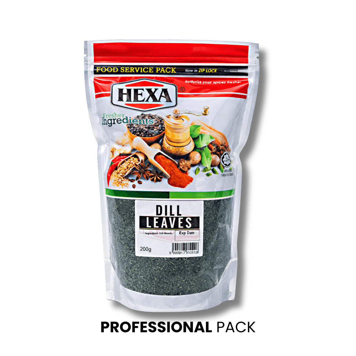 HEXA dried dill — bulk and wholesale supplier in Malaysia
