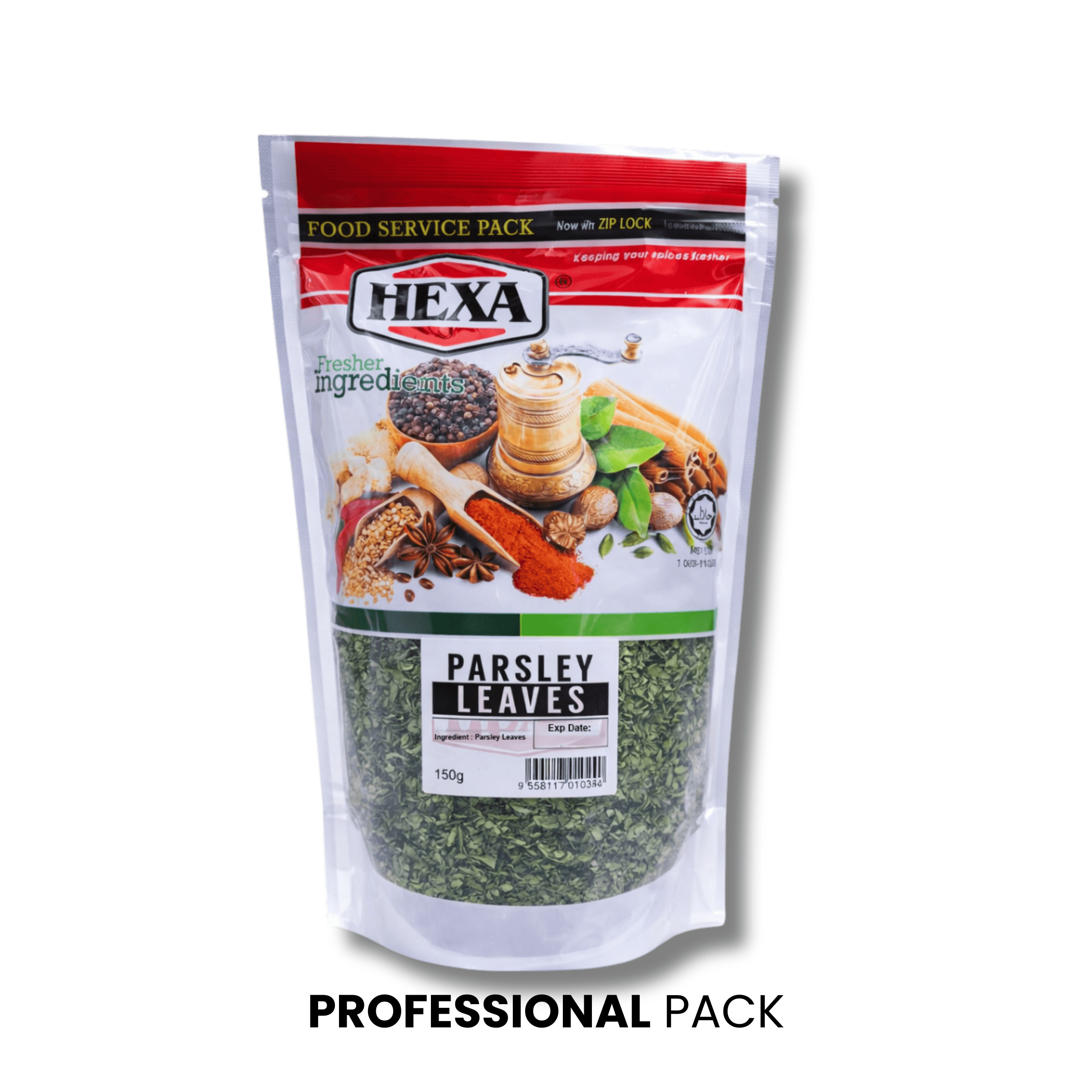 HEXA dried parsley leaves — bulk and wholesale supplier in Malaysia