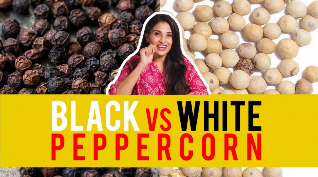 What is the difference between Black Pepper and White Pepper? "Spices