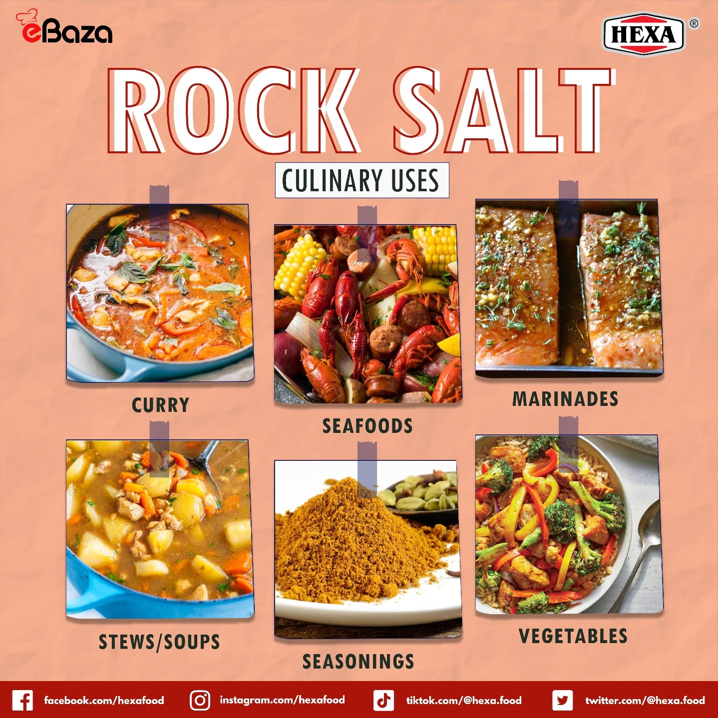 Hexa Rocks HEXA Rock Salt - HexaFood