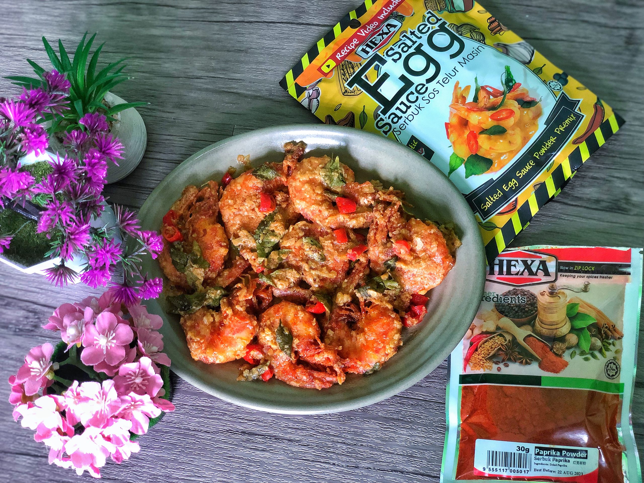 Golden Creamy Rich Tasty HEXA Salted Egg Sauce (Powder Premix