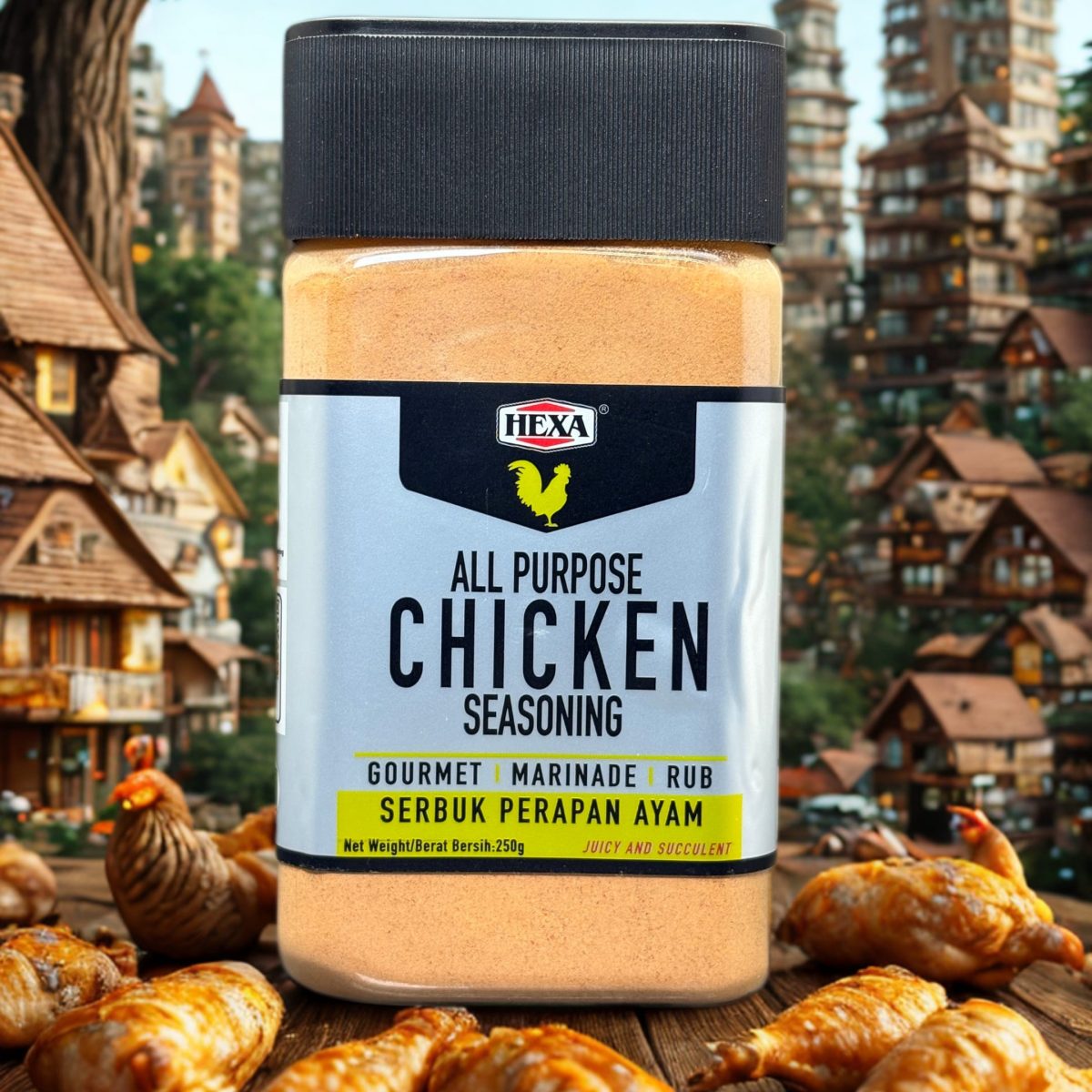 Chicken Seasoning 250g Front BG