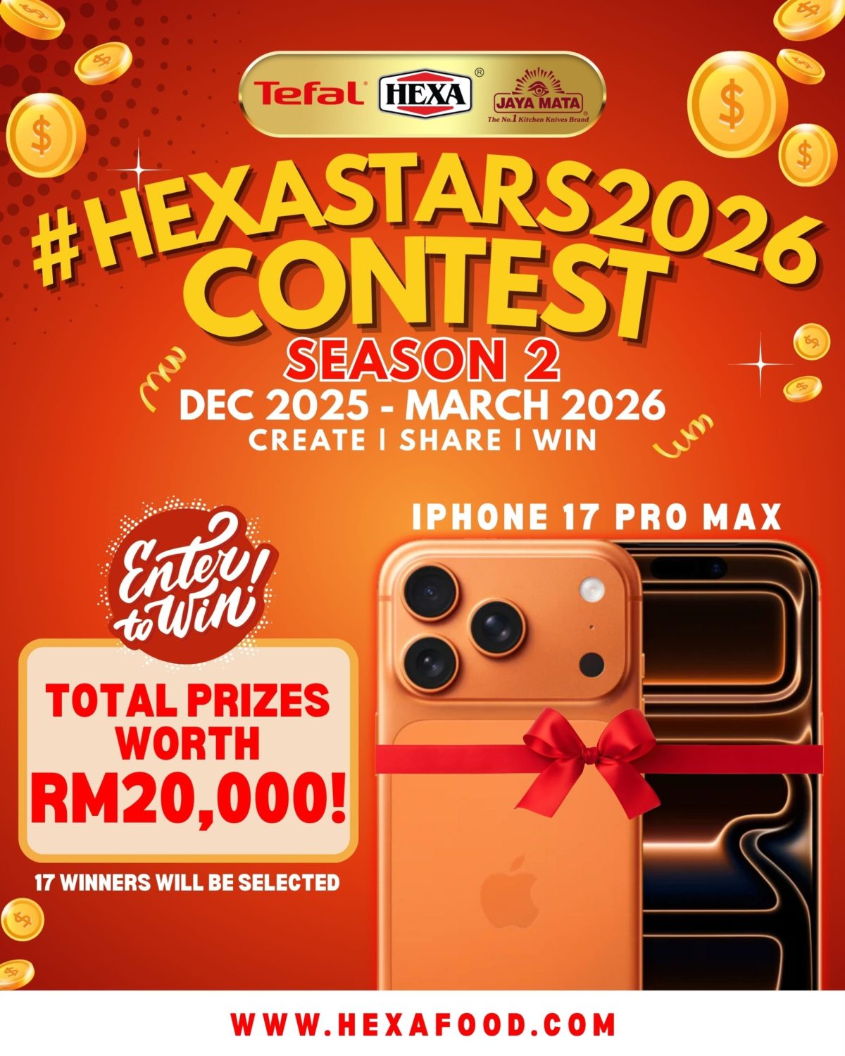 #HexaStars2026 Season 2 Poster