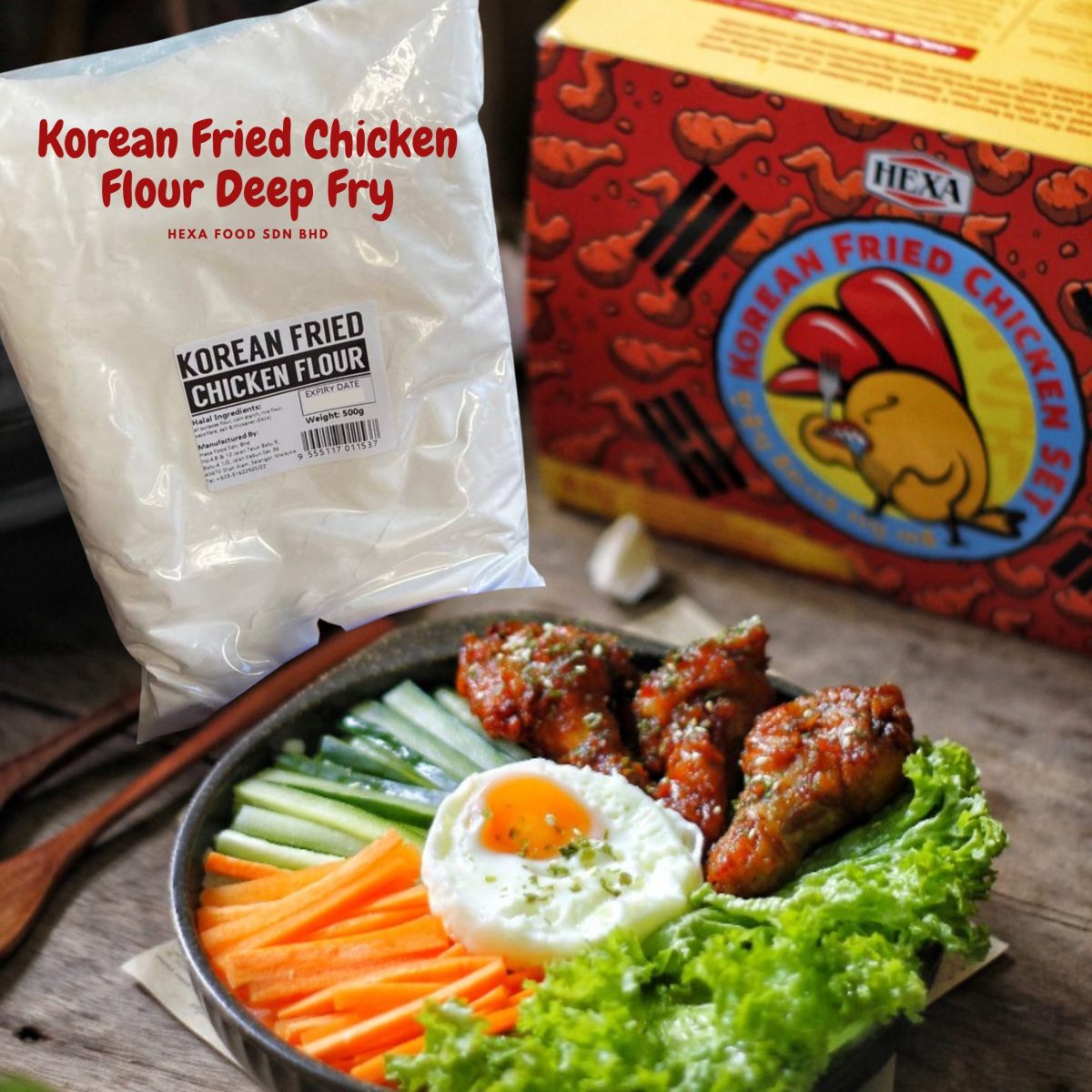 Korean Fried Chicken Flour Deep Fry