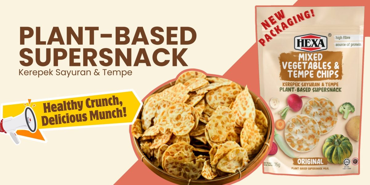 Mixed Vege & Tempe Chips Web Banner